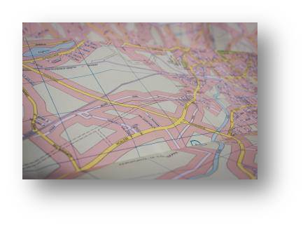 Image of a map not actually related to Temperance Hall but which looks better than the one I actually had available it might be London but I can't make it out