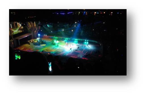 A photo of the Marvel Avengers Live show at the MEN in Manchester