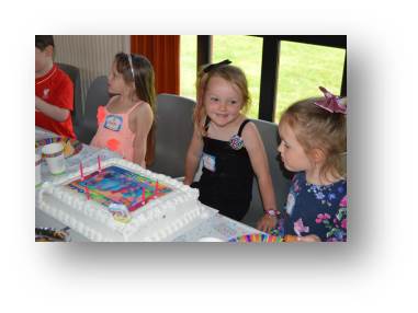 Emily's birthday photo where she gets to call the shots