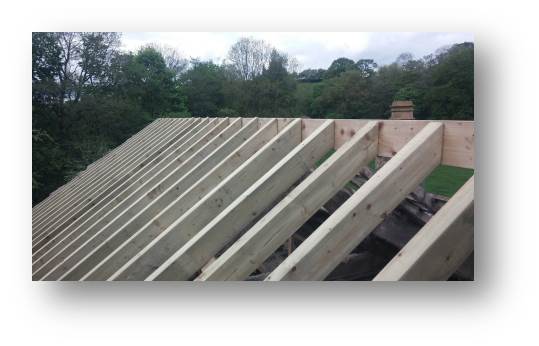 Day two and with the rafters cut ready to go, we get stuck into getting the frame together and secure everything to the ridge beam and wall plate
