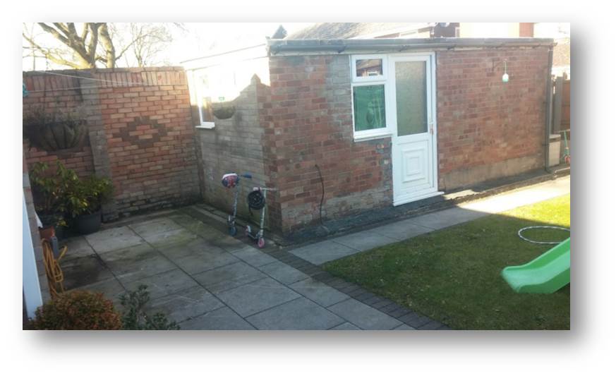 Our old garage prior to hammertime