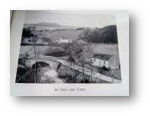 Black and White photo of Temperance Hall probably taken in the late 1950s from The Hammer and the Anvil
