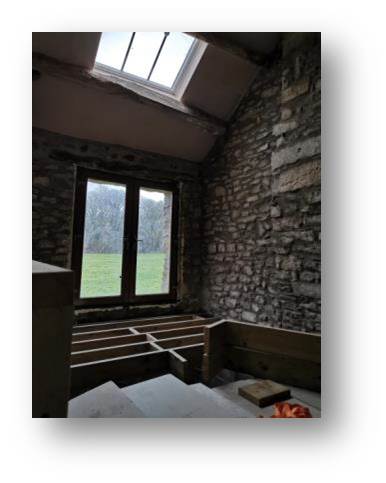 The lounge flor structure starts to take shape