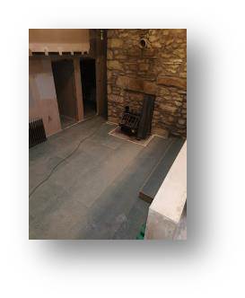 The new insulated floor