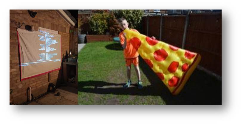 Adams movie themed birthday party and his strange birthday gift