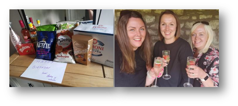 Rachels birthday treats and Girlie time