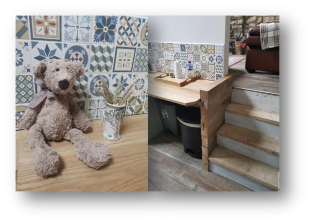 Kitchen Tiling and Stairs